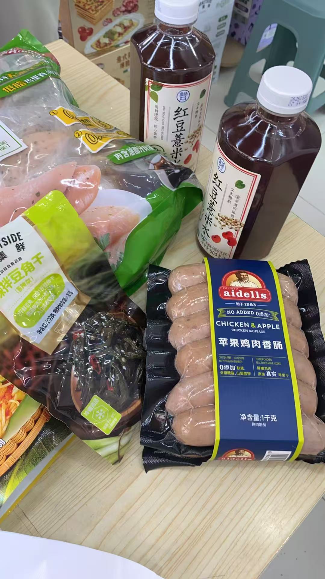任丘本地美食集合店商品实拍